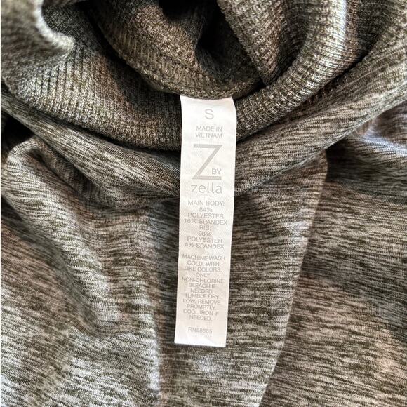 Zella Heathered Cropped Sweatshirt Small - Picture 6 of 8